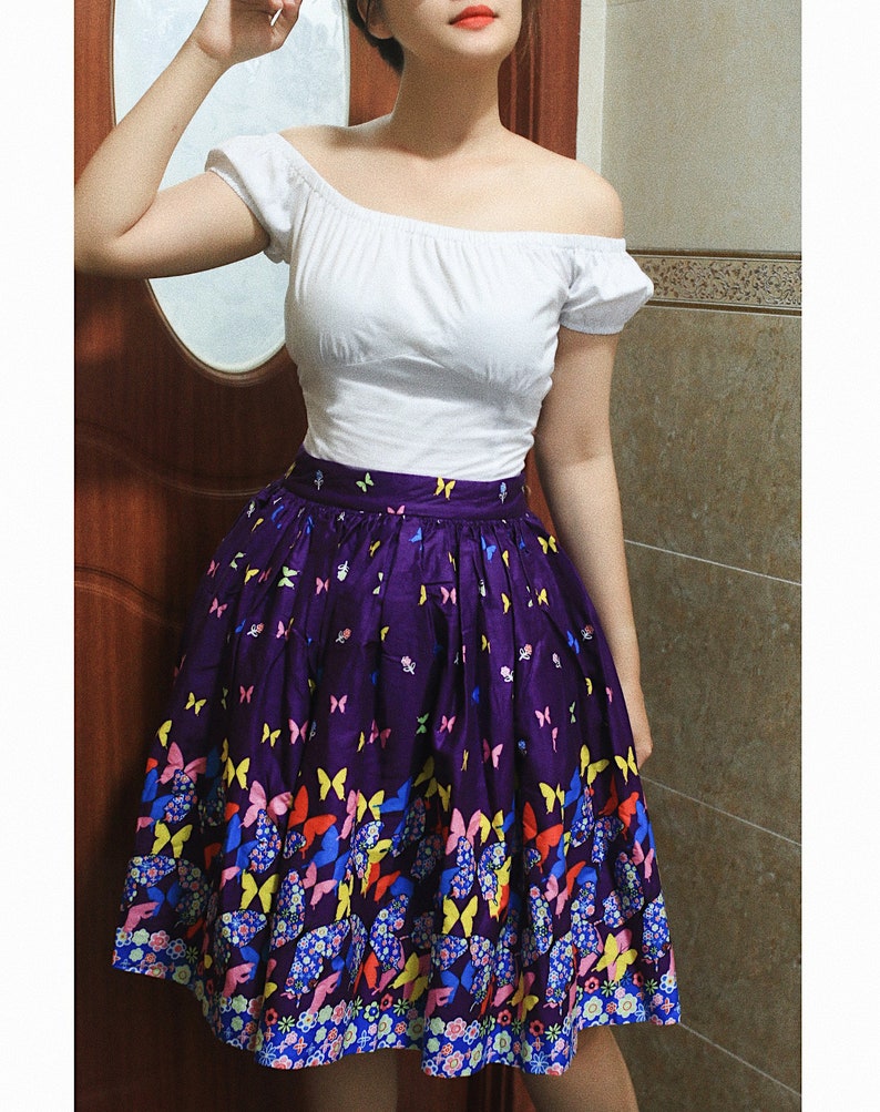 off shoulder vintage top