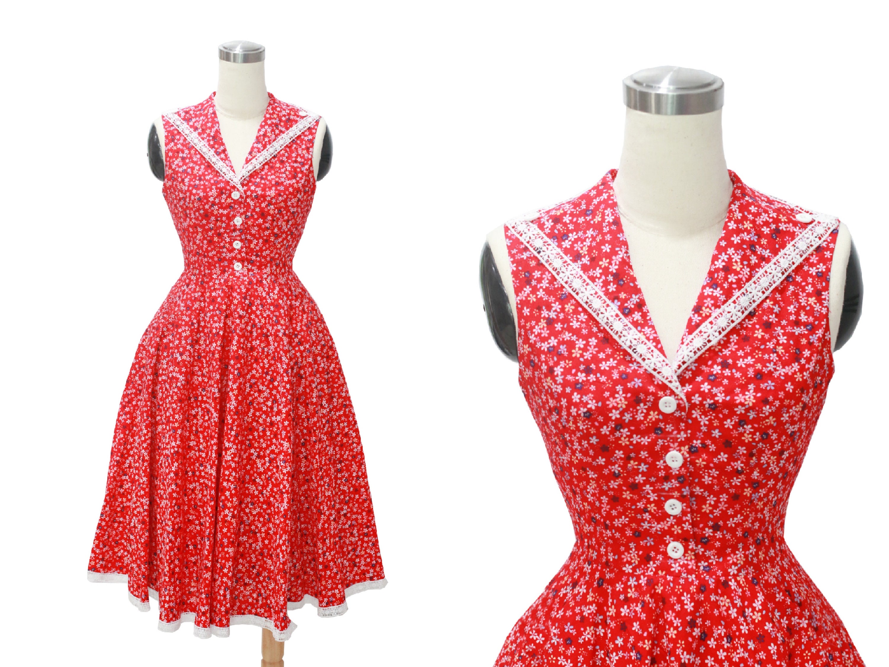Lolo Short Shift Dress - Retro Circles