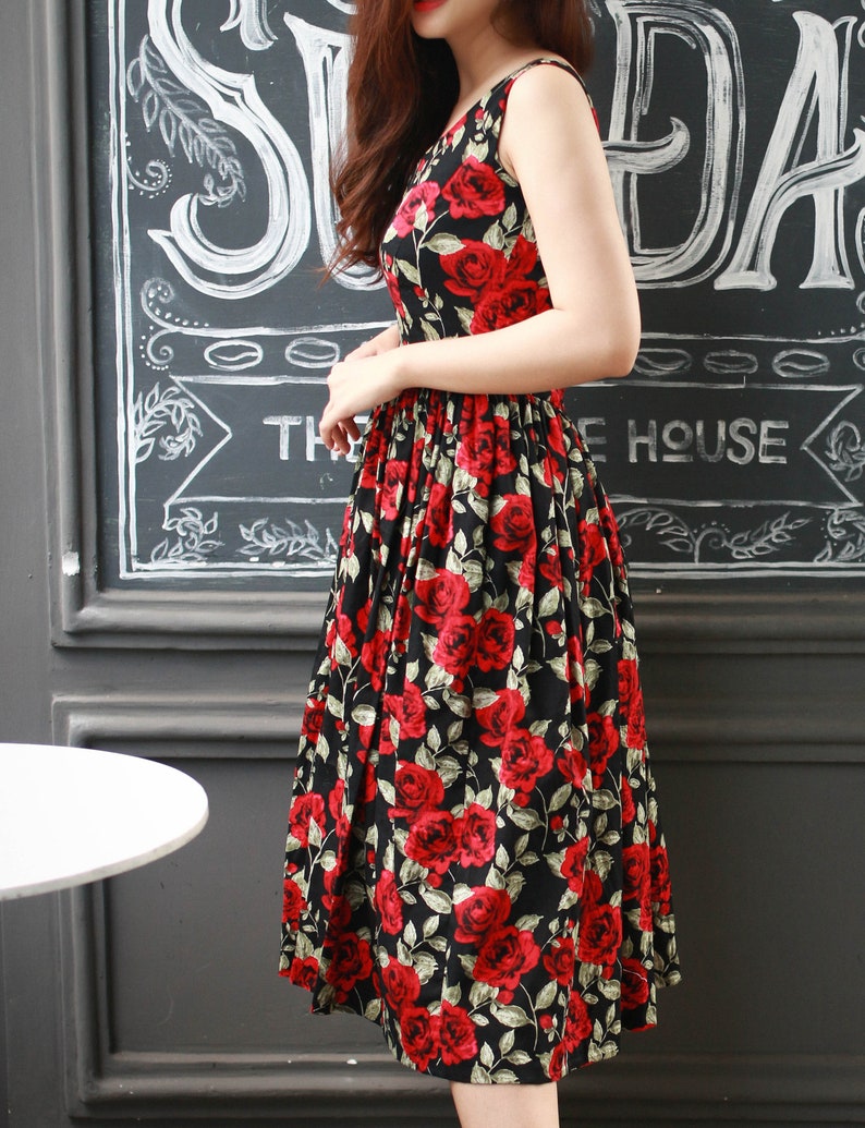 Lolo Dress - Pink Blooms
