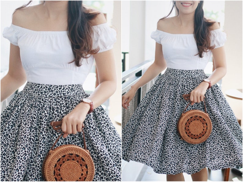 off shoulder vintage top