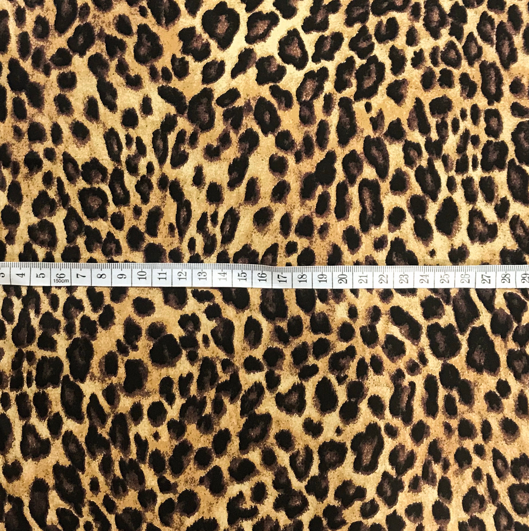 Leopard Skin Tissue Box Cover Wooden Square Gift for Mum