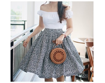 FABRIC Vintage Skirt - Etsy 