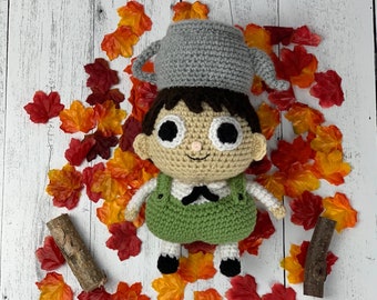 Greg from Over the Garden Wall inspired Crochet Toy | Handmade Amigurumi Collectible