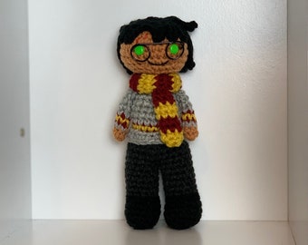 Harry Potter inspired Amigurumi Plush Toy | One of a Kind Collectible