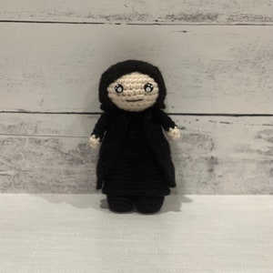 Severus Snape inspired Crochet Potions Master | Handmade Amigurumi Collectible Toy