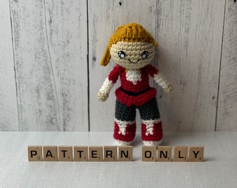 Crochet Pattern of Adora Inspired Amigurumi from "She-Ra and the Princesses of Power"