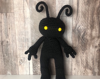 Heartless de "Kingdom Hearts" inspirado en el juguete de crochet / Amigurumi coleccionable hecho a mano