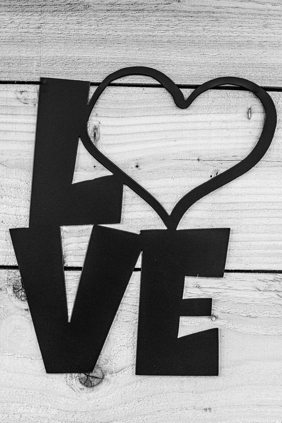 Love Wall Hanging Home Decor Wall Sign Love Hearts Metal Etsy UK