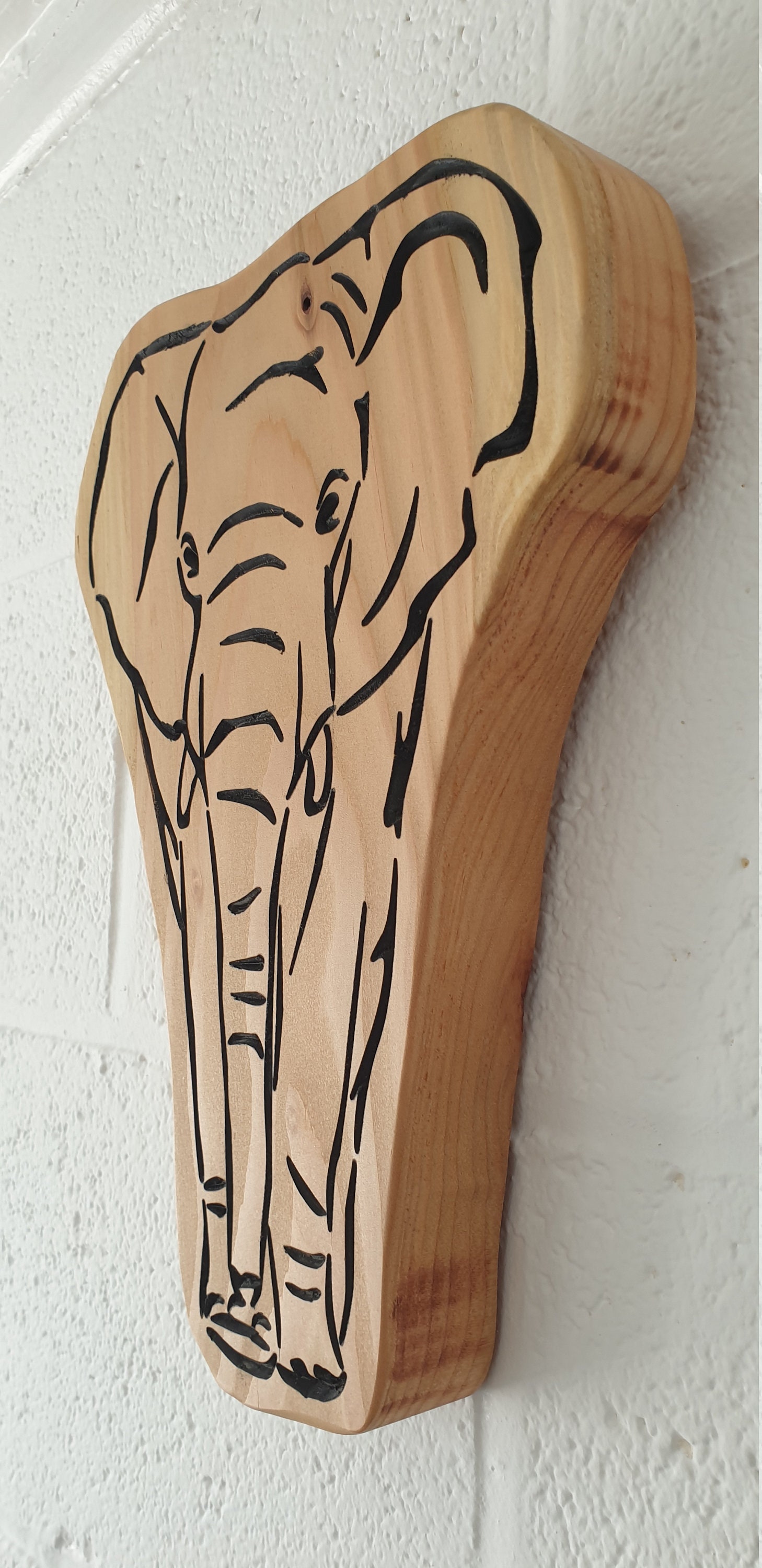 Elephant carving elephant print elephant gifts elephant Etsy