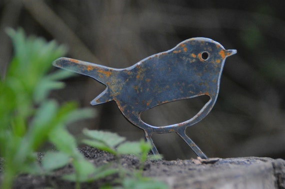 Merle rouillé Merle en métal rouillé oiseau en métal rouillé oiseau de  jardin ornement de jardin art en métal de jardin -  Canada