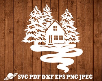 Winter Forest Svg You Ll Enjoy Etsy