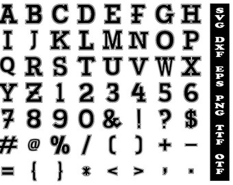 Sports alphabet, Alphabet svg, font svg, sports font, stencil alphabet, alphabet otf, font otf, sports alphabet, otf, spots font otf, svg