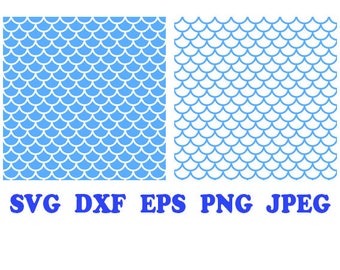 Fish scales svg | Etsy