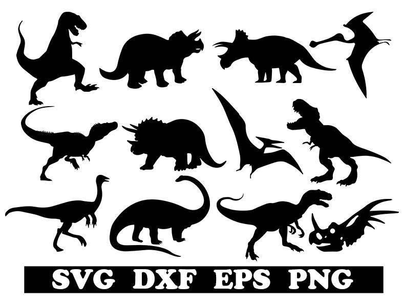 Download Dinosaurs svg dinosaurs cricut dinosaur dxf animal svg | Etsy