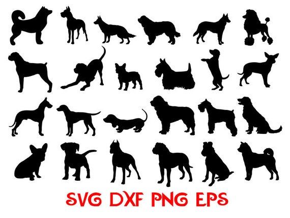 Download Dogs Svg animals svg cricut dog Dog Breed SVG Silhouette ...
