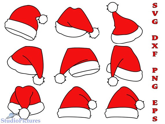 Download Christmas hat svg christmas svg santa hat svg svg shirts ...