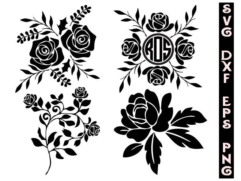 Free Free 278 Silhouette Flower Svg Files SVG PNG EPS DXF File