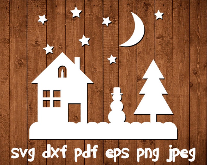 Download Craft Supplies Tools Collage Winter Scenes Svg Christmas Template Baubles Svg Christmas Svg Christmas Design Svg Christmas Landscape Svg Christmas Scenes Svg