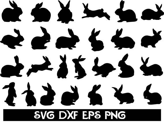 Download rabbits svg bunny svg easter bunny svg rabbits dxf rabbits ...