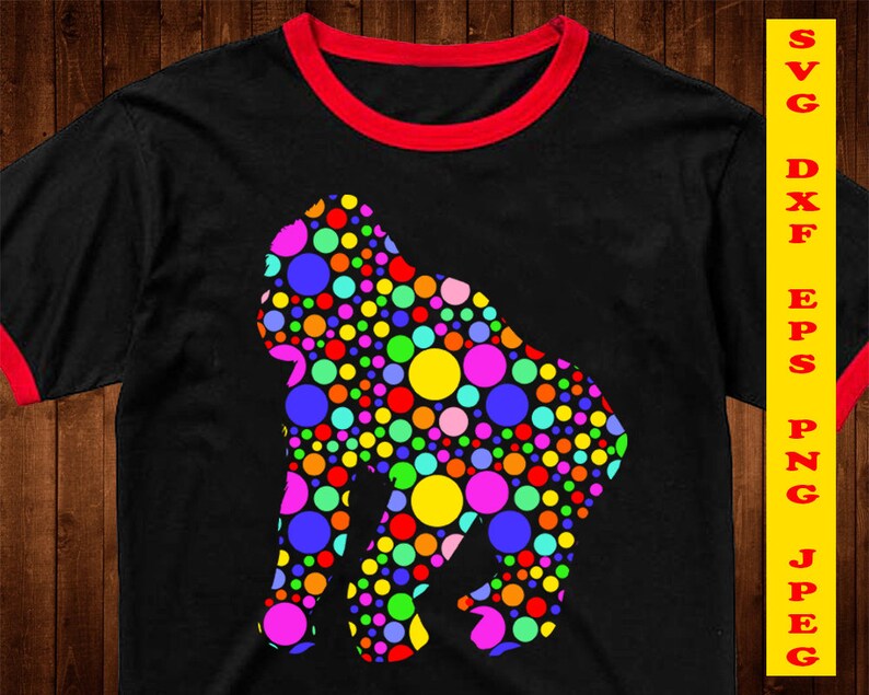 Download Clip Art Cut Files Svg Files For Cricut Stencil Svg Svg Shirt Stickers Svg Animal Svg Vinyl Svg Cricut Animal Die Cut Animal Gorilla Svg Art Collectibles