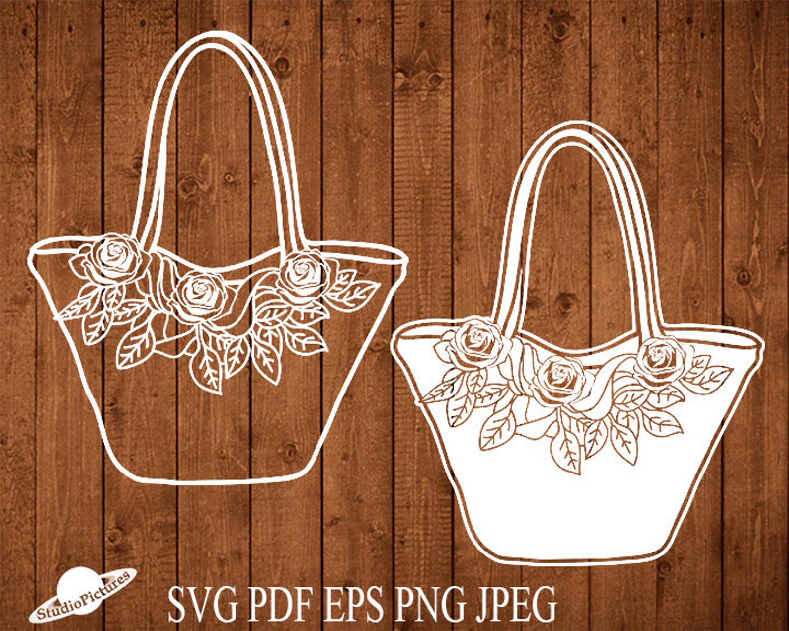 Women's handbag svg handbag svg bag svg woman svg Etsy