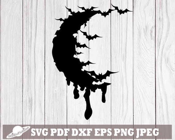 Download Crescent Svg Halloween Moon Svg Halloween Svg Halloween Cut Etsy
