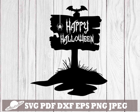Download Grave Svg Happy Halloween Svg Graveyard Svg Halloween Party Etsy
