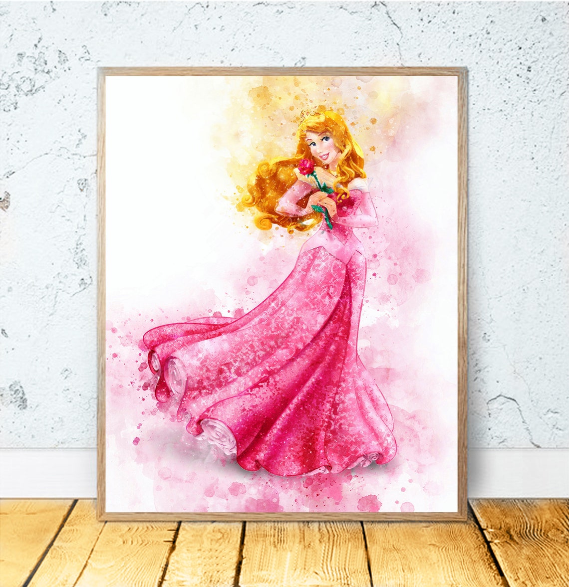 INSTANT DOWNLOAD Set of 5 Disney Prints Princess Printable | Etsy