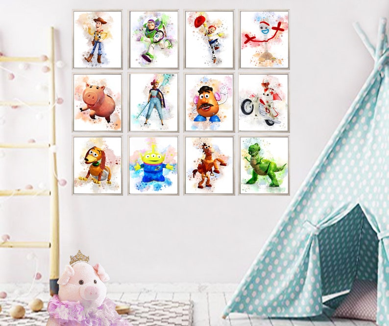 toy story art print