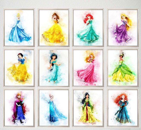 all 12 disney princesses