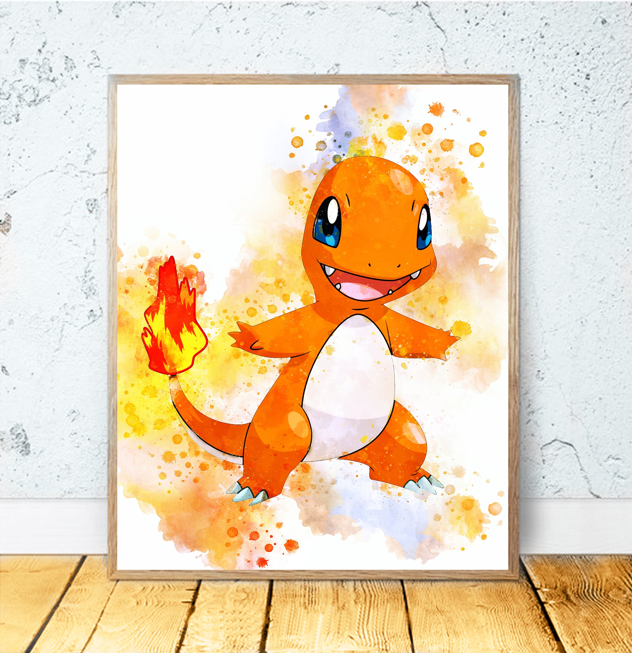 SET 6 POKEMON PRINTABLE Art Pokemon Prints Pokemon Poster Etsy