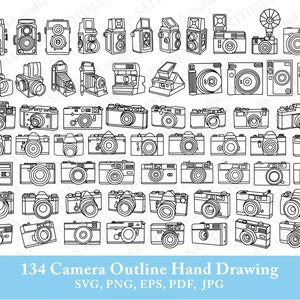 Kamera Clipart | Kamera svg | Fotografie svg | Kamera png | Kamera digital art | Kamera Wandkunst | Kamera Zeichnung | Kamera Illustration