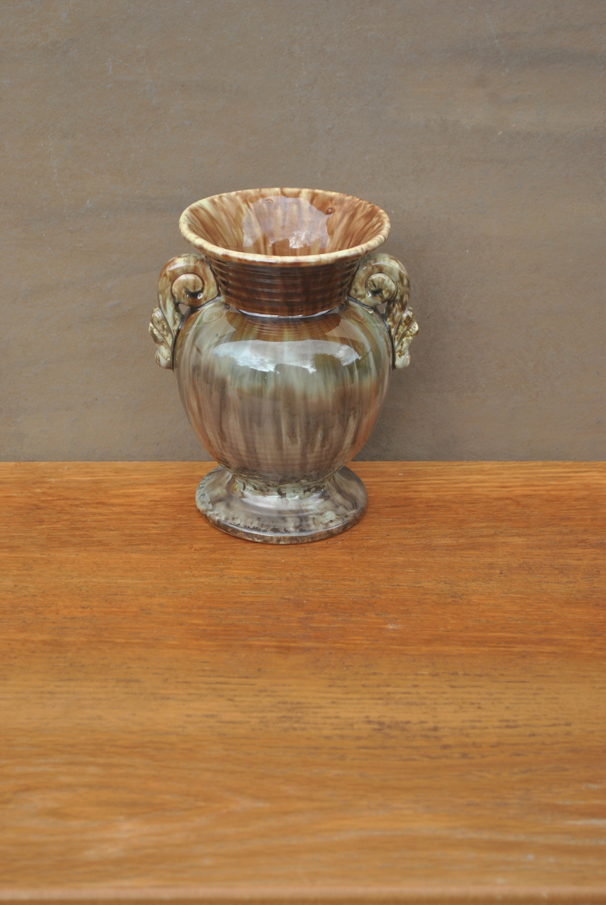 Vintage German Pottery Vase. Studio Pottery Flower Vase with Etsy