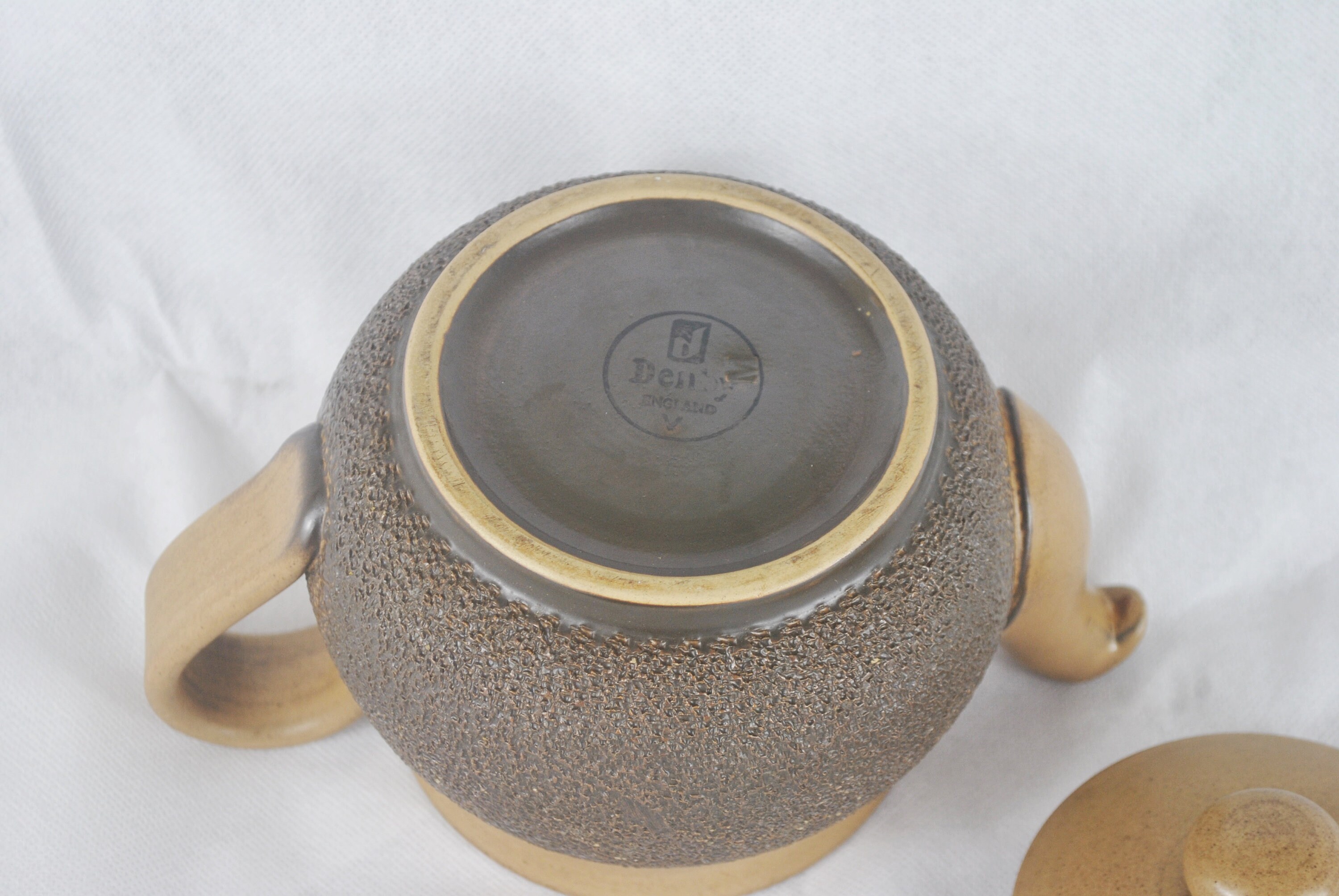 Vintage Denby Teapot. Classic Cotswold Design Pot con acabado Etsy
