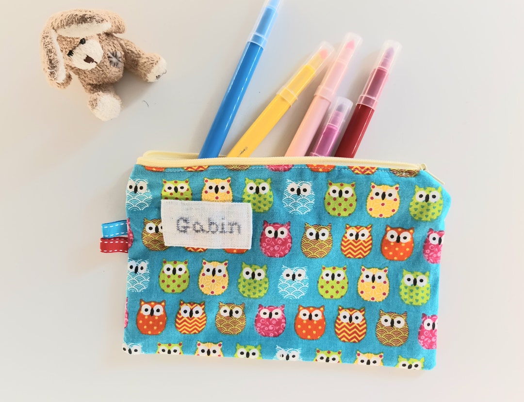 Customizable Children's Flat Pencil Case, Customizable Flat Pouch ...