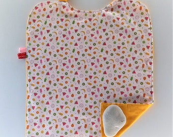 Serviette A Elastique Personnalisable Serviette De Cantine Etsy