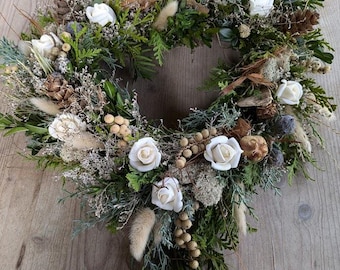 Herz Handarbeit Herz Handarbeit Grabkranz Friedhofgesteck