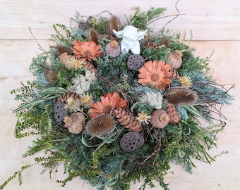 Grabkranz Kranz Trauerkranz Allerheiligen Beerdigung  Engel