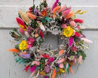 Türkranz Türkränze Wandkranz Natur handarbeit Trockenkranz