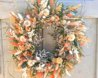 Türkranz Türkränze  Wandkranz Natur handarbeit Trockenkranz