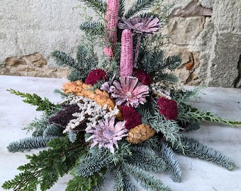 Bukette-Grabgesteck-Friedhofgestecke- Erica Allerheiligen