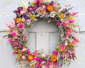 Türkranz Türkränze Wandkranz Natur handarbeit Trockenkranz Eukalyptus