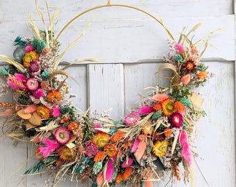 Türkränze Wandkranz Loop country Fowerhoop Kranz Wandkranz