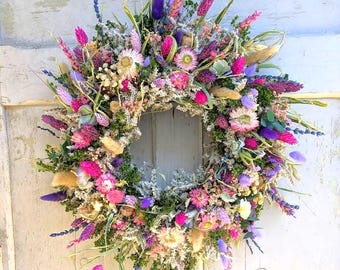 Türkranz Türkränze Wandkranz Natur handarbeit Trockenkranz