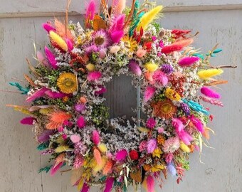 Türkranz Türkränze Wandkranz Natur handarbeit Trockenkranz