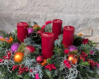 Adventskranz  Kerzen Rustica  Advent Weihnachten