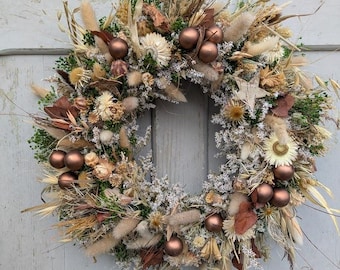 Türkranz Türkränze Wandkranz Natur handarbeit Trockenkranz Eukalyptus