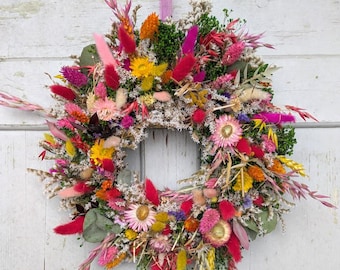 Türkranz Türkränze Wandkranz Natur handarbeit Trockenkranz