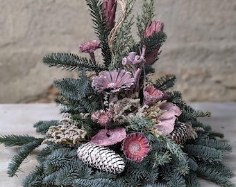 Bukette-Grabgesteck-Friedhofgestecke- Erica Allerheiligen