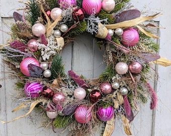 Adventskranz künstlich Türkranz Türkränze Wandkranz Weihnachten Advents Kranz